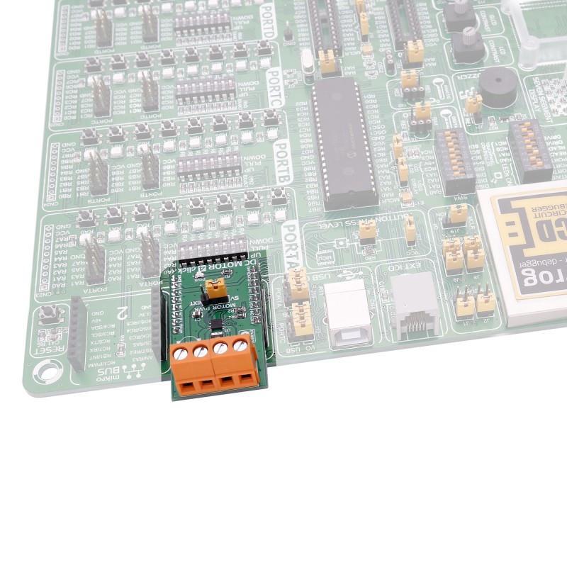 DC MOTOR 4 Click - MikroElektronika MAX14870 Motor Driver @ IOT Store