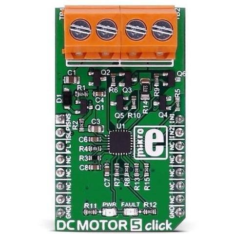 MikroElektronika Motor Driver DC MOTOR 5 Click - MikroElektronika H-bridge Gate Driver