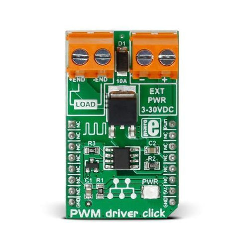 MikroElektronika Motor Driver PWM Driver Click - MikroElektronika DC Motor Controler