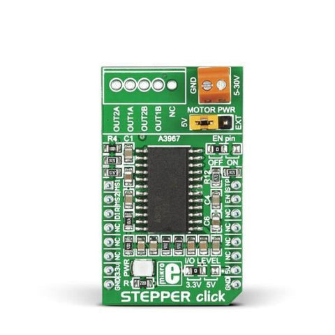 MikroElektronika Motor Driver Stepper click - MikroElektronika Microstepping Motor Driver