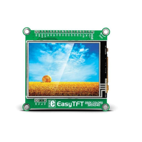 MikroElektronika Smart Displays EasyTFT Board -MikroElektronika 320x240px TFT Display
