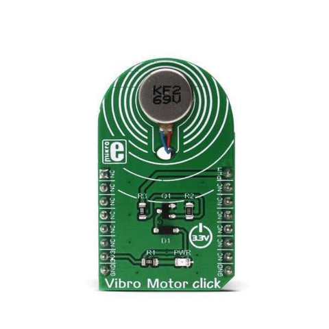 MikroElektronika Vibration Vibro Motor click - MikroElektronika Eccentric Rotating Mass (ERM) motor