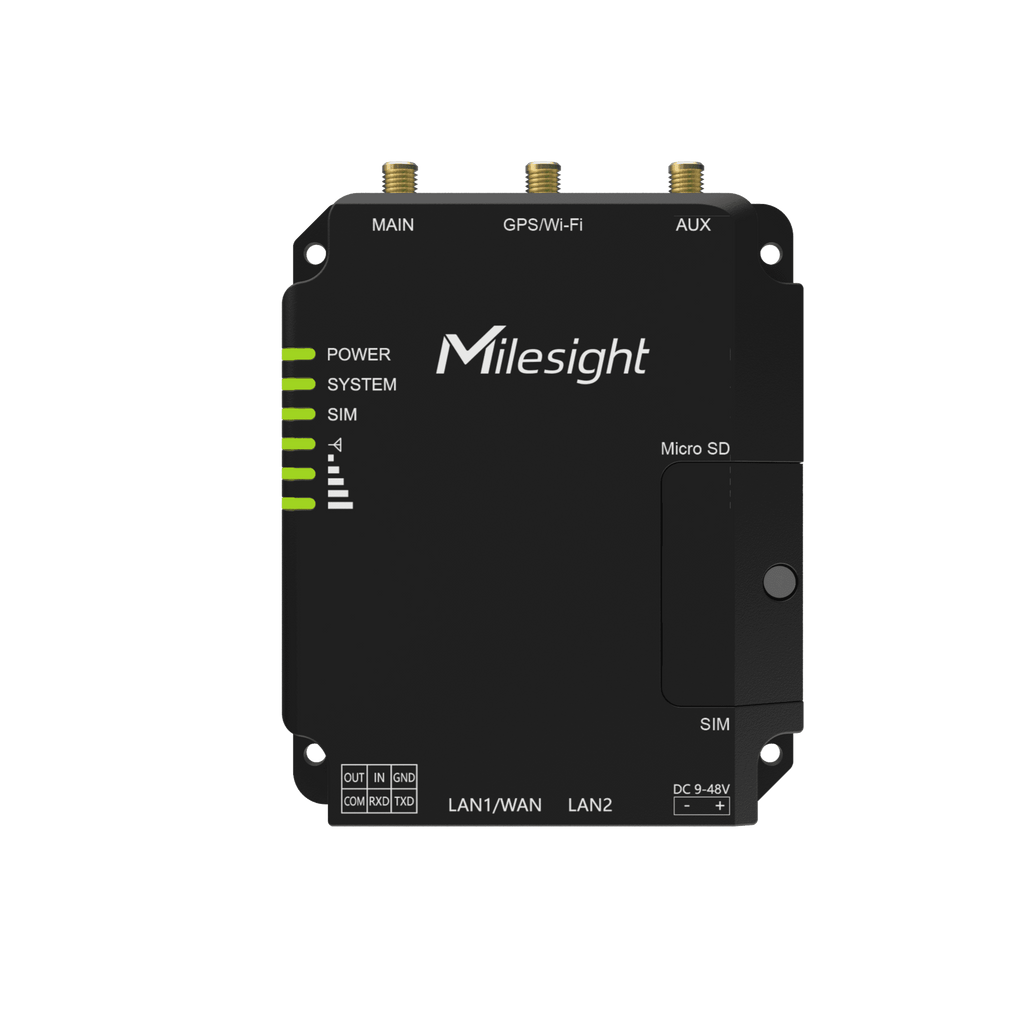 Milesight UR32 Industrial 4G LTE Cellular Router Dual Sim