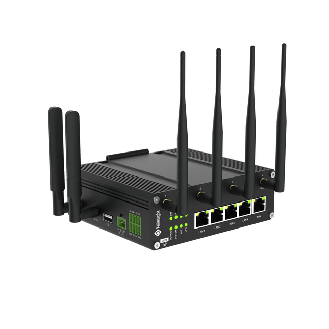 Milesight IOT (Ursalink) Modem-Router Milesight UR75 5G Industrial Cellular Router Dual Sim WiFi