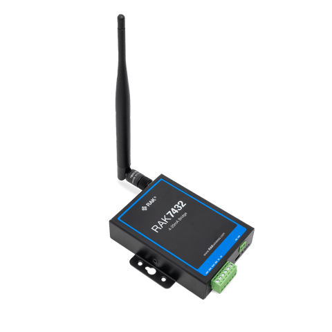 RAK Wireless Gateway 4-20mA/0-5V Serial Bridge to LoRaWAN Converter