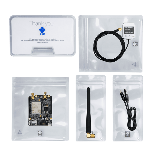 RAK Wireless Industrial IoT Module WisLink Cellular BG96 Arduino Shield LTE Cat-M1, NB-IoT