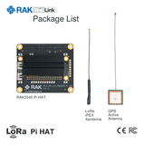 RAK Wireless LoRa IoT RAK2245 Pi HAT LoRa module with Raspberry Pi form factor SX1301