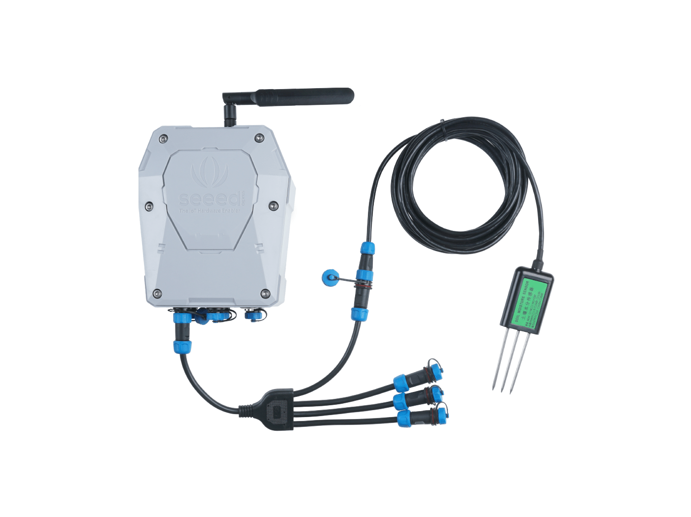 Industrial IP68 Modbus RS485 1-to-4 Splitter SenseCAP Sensor Hub – IOT ...
