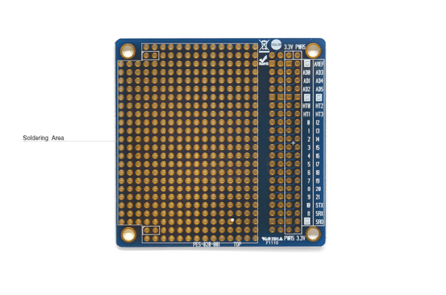 Sollae Systems PHPoC PHPoC Expansion Board - PHPoC Proto Board (PES-2001)