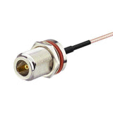 SparkFun Antenna 1 Metre RG178 Pigtail Cable N Female to SMA Female