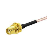 SparkFun Antenna 2 Metres RG178 Pigtail Cable N Female to SMA Female