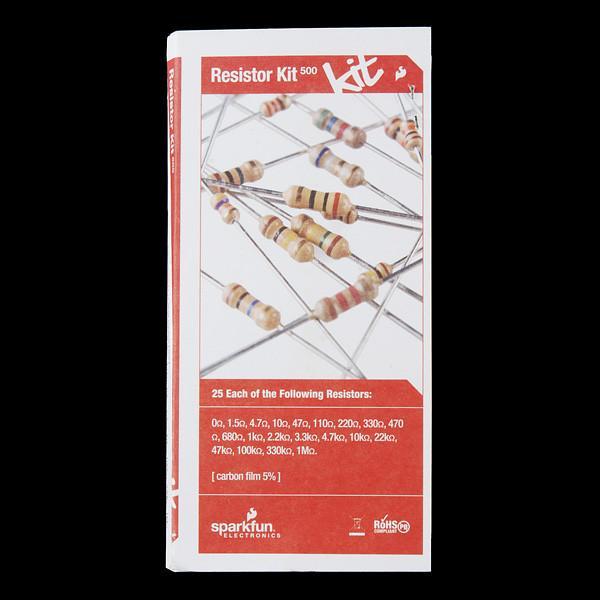 SparkFun Resistor Kit - 1/4W (500 total) @ IoT Store Australia