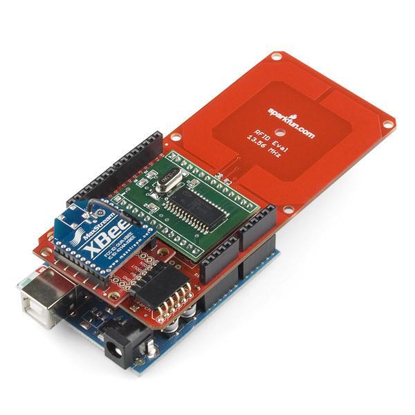 SparkFun RFID Reader SparkFun RFID Evaluation Shield - 13.56MHz