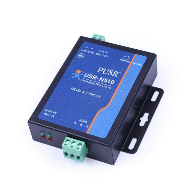 USR IOT IoT Comms 1 Port Serial Modbus to Ethernet Converter MQTT Gateway USR-N510-MQTT