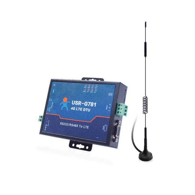 USR IOT IoT Comms Industrial 4G/3G LTE Modem Router, Serial to Cellular Modem USR-G781-AU