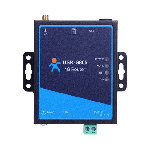 USR IOT IoT Comms Industrial Compact 4G LTE Router USR-G805